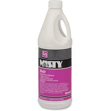 MISTY Halt Liquid Drain Opener Ready-To-Use/Concentrate - 32 fl oz (1 quart) - Water Soluble - Clear, Red - 12 / Carton