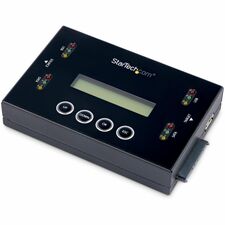 StarTech.com Drive Duplicator and Eraser for USB Flash Drives and 2.5 / 3.5" SATA Drives Standalone - TAA Compliant - 1 x Source Drive(s) Supported - 1 x Destination Drive(s) Supported - Serial ATA/600 Drive Interface - USB 2.0