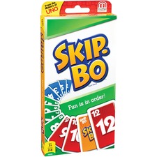 Mattel Skip-Bo Card Game Fun - Strategy - 2 to 6 Players - 1 Each