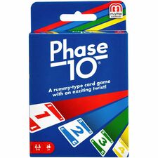 Mattel Phase 10 Card Game 2 to 6 Players - 1 Each