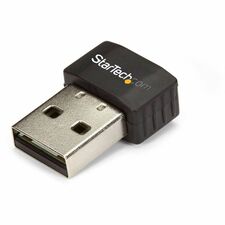 StarTech.com IEEE 802.11ac Wi-Fi Adapter USB 2.0 - 600 Mbit/s - 2.40 GHz ISM - 5 GHz UNII - External
