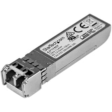 StarTech.com HP AJ717A Compatible SFP+ Transceiver Module - 8GFC For Data Networking, Optical Network - 1 x LC Duplex Fiber Channel Network - Optical Fiber - Single-mode - 8 Gigabit Ethernet - Fiber Channel - Hot-pluggable, Hot-swappable - 1 Each