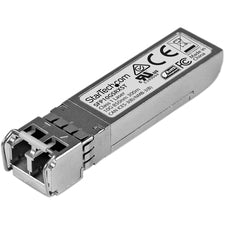 StarTech.com Cisco SFP-10G-SR-X Compatible SFP+ Transceiver Module - 10GBASE-SR For Data Networking, Optical Network - 1 x LC Duplex 10GBase-SR Network - Optical Fiber - Multi-mode - 10 Gigabit Ethernet - 10GBase-SR - Hot-pluggable, Hot-swappable - 1 Each