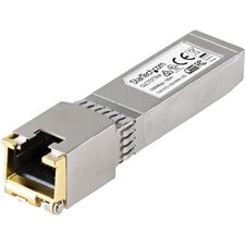 StarTech.com Cisco GLC-T Compatible SFP Transceiver Module - 1000BASE-T For Data Networking - 1 x RJ-45 1000Base-T Network LAN - Twisted Pair1.25 Gigabit Ethernet - 1000Base-T - Hot-pluggable, Hot-swappable - 1 Each - TAA Compliant