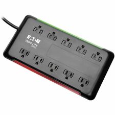 Tripp Lite series Protect It! 10-Outlet Surge Protector, 6 ft. Cord, 2880 Joules, Black Housing 10 x NEMA 5-15R - 1800 VA - 2880 J - 120 V AC Input - 6 ft