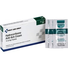 First Aid Only Hydrocortisone Cream For Skin Irritation, Skin Rashes, Skin Inflammation/ - 12 / Box