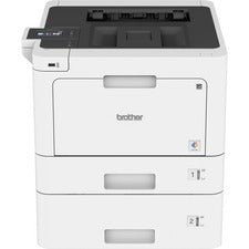 Brother HL-L8360CDWT Desktop Laser Printer - Color 33 ppm Mono / 33 ppm Color - 2400 x 600 dpi class - Automatic Duplex Print - 800 Sheets Input - Ethernet - Wireless LAN - 60000 Pages Duty Cycle - Plain Paper Print - USB
