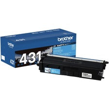 Brother TN431C Original Standard Yield Laser Toner Cartridge - Cyan - 1 Each 1800 Pages