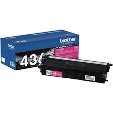 Brother TN436M Original Laser Toner Cartridge - Magenta - 1 Each 6500 Pages