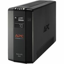 APC by Schneider Electric Back UPS Pro BX850M, Compact Tower, 850VA, AVR, LCD, 120V Tower - 12 Hour Recharge - 2 Minute Stand-by - 120 V Input - 120 V AC Output - Stepped Approximated Sine Wave - 4 x NEMA 5-15R Surge, 4 x NEMA 5-15R Receptacle(s) - 8 x Ba