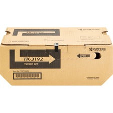 Kyocera TK-3192 Original Laser Toner Cartridge - Black - 1 Each 25000 Pages