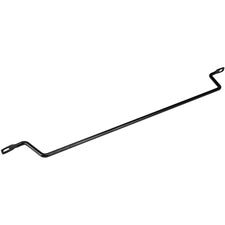 StarTech.com Horizontal Cable Lacing Bars with 2 in. Offset for Racks - 10 Pack Cable Management Bar - Black - 1U Rack Height x 19" Length - Steel - 10 / Pack - TAA Compliant