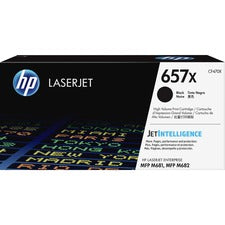HP 657X (CF470X) Original High Yield Laser Toner Cartridge - Black - 1 Each 28000 Pages