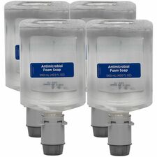 Pacific Blue Ultra Manual Dispenser Refills Fragrance-free Scent - 1.27 quart - Bottle Dispenser - Bacteria Remover, Kill Germs - Hand, Food Processing Industry, Restroom - Antibacterial - Clear - Recycled - Dye-free, pH Balanced - 1 / Each