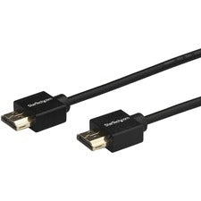 StarTech.com 6' 2m Certified HDMI 2.0 Cable w/ Gripping Connectors 4K 60Hz 6.56 ft HDMI Video Cable for Audio/Video Device, Digital Signage Display, Home Theater System, Monitor, TV, Notebook, Projector, Computer - First End: 1 x 19-pin HDMI 2.0 Digital A