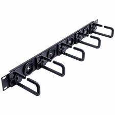 StarTech.com 1U Server Rack Cable-Management Panel Cable Management Panel - 1U Rack Height x 19" Panel Width x 19" Length - 1 Each - TAA Compliant