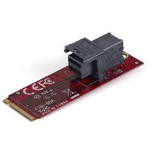 StarTech.com U.2 (SFF-8643) to M.2 PCI Express 3.0 x4 Host Adapter Card for 2.5" U.2 NVMe SSD Add U.2 PCIe NVMe SSD performance to your desktop computer or server by connecting a U.2 SSD to an M.2 PCIe x4 host interface - U.2 to M.2 Adapter for 2.5" U.2 N