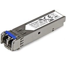 StarTech.com SFP (mini-GBIC) Module For Optical Network, Data Networking - 1 x LC Duplex 1000Base-LX Network - Optical Fiber - Single-mode - 1.25 Gigabit Ethernet - 1000Base-LX - Hot-swappable - 1 Each