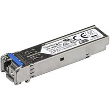 StarTech.com SFP Module For Optical Network, Data Networking - 1 x LC Duplex 100Base-BX Network - Optical Fiber - Single-mode - Fast Ethernet - 100Base-BX - Hot-swappable - 1 Each