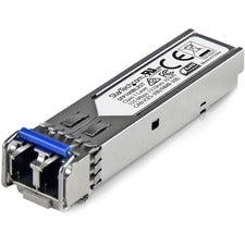 StarTech.com SFP Module For Optical Network, Data Networking - 1 x LC Duplex 100Base-LX Network - Optical Fiber - Single-mode - Fast Ethernet - 100Base-LX - Hot-swappable - 1 Each