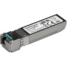 StarTech.com MSA Compliant SFP+ Transceiver Module - 10GBASE-BX For Optical Network, Data Networking - 1 x LC Duplex 10GBase-BX Network - Optical Fiber - Single-mode - 10 Gigabit Ethernet - 10GBase-BX - Hot-swappable - 1 Each
