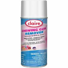 Claire Chewing Gum Remover 6.5 fl oz (0.2 quart) - Cherry Scent - Residue-free, Non-staining, Chemical-free, CFC-free Can - 1 Each