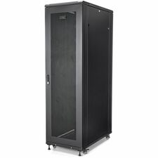 StarTech.com 42U Server Rack Cabinet - Equipment Rack - 36in Deep Enclosure For Server - 42U Rack Height - Black - Steel, Mesh - 1999.59 lb Maximum Weight Capacity - 1999.59 lb Static/Stationary Weight Capacity