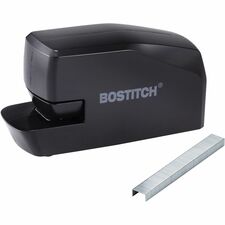 Bostitch 20-sheet Electric Stapler Staples Upto 20 Sheet - Holds Upto 105 Staple - Half Strip - 4 x AA - Black - 1 Each