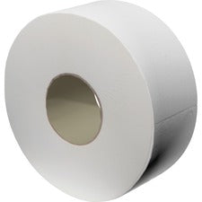 Livi Jumbo Bath Tissue 2 Ply - 3.30" Width x 850 ft Length - 3 19/64" Core - White - Fiber - 12 / Carton
