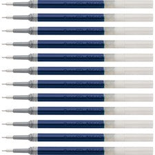 EnerGel Liquid Gel Pen Refill 0.50 mm , Fine Point - Blue Ink - Smudge Proof, Smear Proof, Quick-drying Ink, Glob-free, Smooth Writing - 12 / Box
