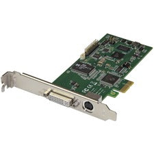 StarTech.com PCIe HDMI Video Capture Card - HDMI, DVI, or Component Video at 1080p60 Functions: Video Capturing, Video Recording, Video Encoding - PCI Express x1 - 1920 x 1080 - NTSC, PAL-M, PAL60, PAL - MPEG-4, H.264 - DVI - 1 - PC, Linux - Plug-in Card