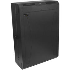 StarTech.com 6U Vertical Server Cabinet - 30 in. Depth For Server, LAN Switch, Patch Panel, Switch - 6U Rack Height29.90" Rack Depth - Wall Mountable Enclosed Cabinet - 2 Post - Black - Steel - 200 lb Maximum Weight Capacity - 198.42 lb Static/Stationary