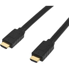 StarTech.com HDMI Audio/Video Cable with Ethernet 49.21 ft HDMI Video Cable for TV, Home Theater System, Amplifier, Audio/Video Device, Projector, Monitor, Notebook - First End: 1 x 19-pin HDMI 2.0 Digital Audio/Video - Male - Second End: 1 x 19-pin HDMI