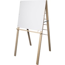 Flipside Big Book Easel 24" (2 ft) Width x 24" (2 ft) Height - White Surface - Rectangle - Assembly Required - 1 Each