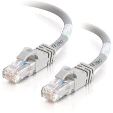 C2G 7ft Cat6 Unshielded Ethernet Cable Network Crossover Patch Cable - Gray 7 ft Category 6 Network Cable - First End: 1 x RJ-45 - Male - Second End: 1 x RJ-45 - Male - Gray - 1 Each