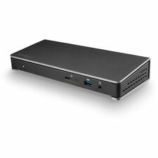 StarTech.com Dual 4K 60Hz Monitor Thunderbolt 3 Dock with 6x USB 3.0 Ports for Notebook - Memory Card Reader - SD, MultiMediaCard (MMC), SDHC, SDXC, microSD, microSDXC, microSDHC - 85 W - Thunderbolt 3 - 2 Displays Supported - 4K - 4096 x 2160, 3840 x 216