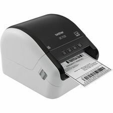 Brother QL-1100 Desktop Direct Thermal Printer - Monochrome - Label Print - USB 4" Print Width - 4.33 in/s Mono - 300 dpi - 4.09" Label Width x 36" Label Length