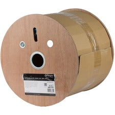 StarTech.com Cat.6a S/FTP Patch Network Cable 1000 ft Category 6a Network Cable for Network Device - First End: Bare Wire - Second End: Bare Wire - 10 Gbit/s - Patch Cable - Shielding - Gold Plated Connector - 23 AWG - Blue - 1 Each - TAA Compliant