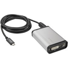 StarTech.com DVI to USB C Video Capture Device - 1080p 60fps Functions: Video Capturing, Video Recording, Video Streaming, Video Editing - 1920 x 1080 - DVI - USB - Audio Line In - 1 - Mac, PC - External - TAA Compliant