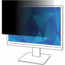 3M Privacy Filter for 43in Monitor, 16:9, PF430W9B Black, Matte For 43" Widescreen LCD Monitor - 16:9 - Scratch Resistant, Fingerprint Resistant, Dust Resistant - Anti-glare - 1 Each
