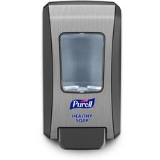 PURELL® FMX-20 Foam Soap Dispenser Manual - 2.11 quart Capacity - Site Window, Locking Mechanism, Durable, Wall Mountable, Rugged - Graphite - 1 Each