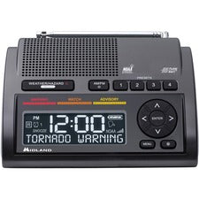 Midland WR400 Emergency Alert Weather Radio with NOAA All Hazard, Weather Disaster - AM/FM - Specific Area Message Encoding (SAME)7 Weather - Portable