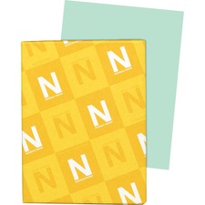 Exact Vellum Bristol Paper 92 Brightness - Letter - 8 1/2" x 11" - 67 lb Basis Weight - Heavyweight, Quick Drying, Durable, Acid-free - Green - 250 / Pack