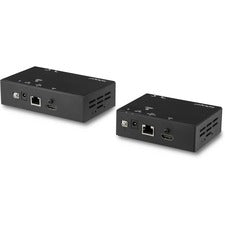 StarTech.com HDMI Over CAT6 Extender - Power Over Cable - Up to 100 m (328 ft.) 1 Input Device - 1 Output Device - 328.08 ft Range - 2 x Network (RJ-45) - 1 x HDMI In - 1 x HDMI Out - 4K - 4096 x 2160 - Twisted Pair - Category 6 - TAA Compliant