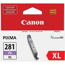 Canon CLI-281XL Original Inkjet Ink Cartridge - Blue - 1 Each Inkjet - 1 Each