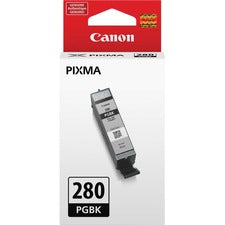 Canon PG-280 Original Inkjet Ink Cartridge - Black - 1 Each Inkjet - 1 Each