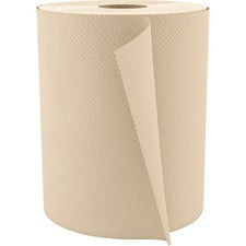 Cascades PRO Select Hardwound Paper Towels 1 Ply - 7.80" Width x 600 ft Length - Natural - Fiber Paper - 12 / Carton