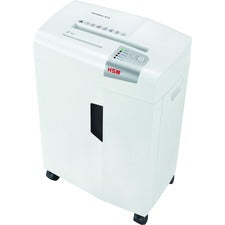 HSM shredstar X14 - 5/32" x 1 7/16" + Sep. CD Cutting Unit Particle Cut - 13 Per Pass - for shredding CD, DVD, Paper, Credit Card, Staples, Paper Clip - 0.156" x 1.438" Shred Size - P-4/O-1/T-2/E-2/F-1 - 9.06" Throat - 6.10 gal Wastebin Capacity - White