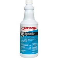 Betco Fight-Bac RTU Disinfectant Cleaner Ready-To-Use - 32 fl oz (1 quart) - Citrus Floral Scent - Anti-bacterial, Quick Drying, Deodorize - Clear - 1 Each