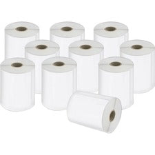 Dymo LabelWriter 4XL Label Printer Label Roll 4" Width x 6" Length - Rectangle - White - 220 / Roll - 10 / Pack